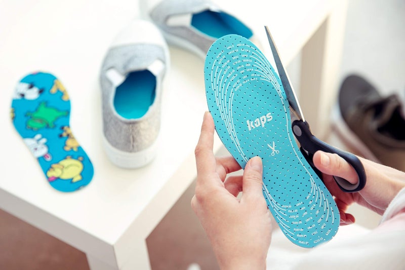 Kaps Kids Shoe Insoles | 6 Pairs Pack | Cool Design | Cut to Size | Breathable and Blister preventing | Ensuring Comfort and Freshness |Inserts for Everyday use | Kaps Offspring - Image 2